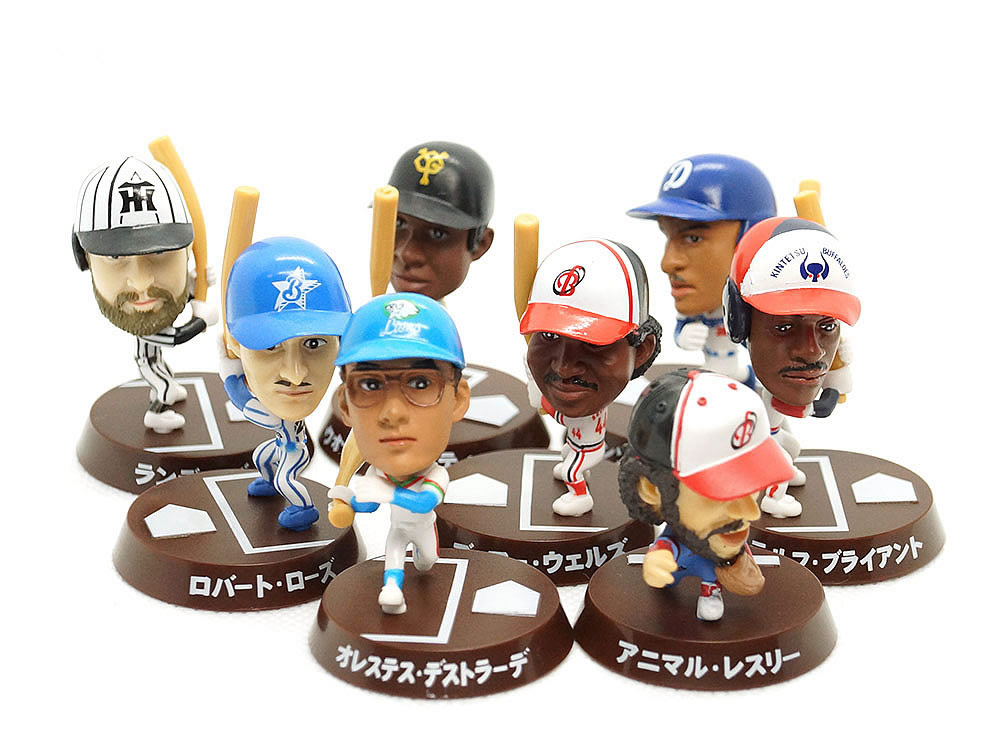 プロ野球助っ人外国人フィギュア 食玩 ガチャポン フィギュアコレクション