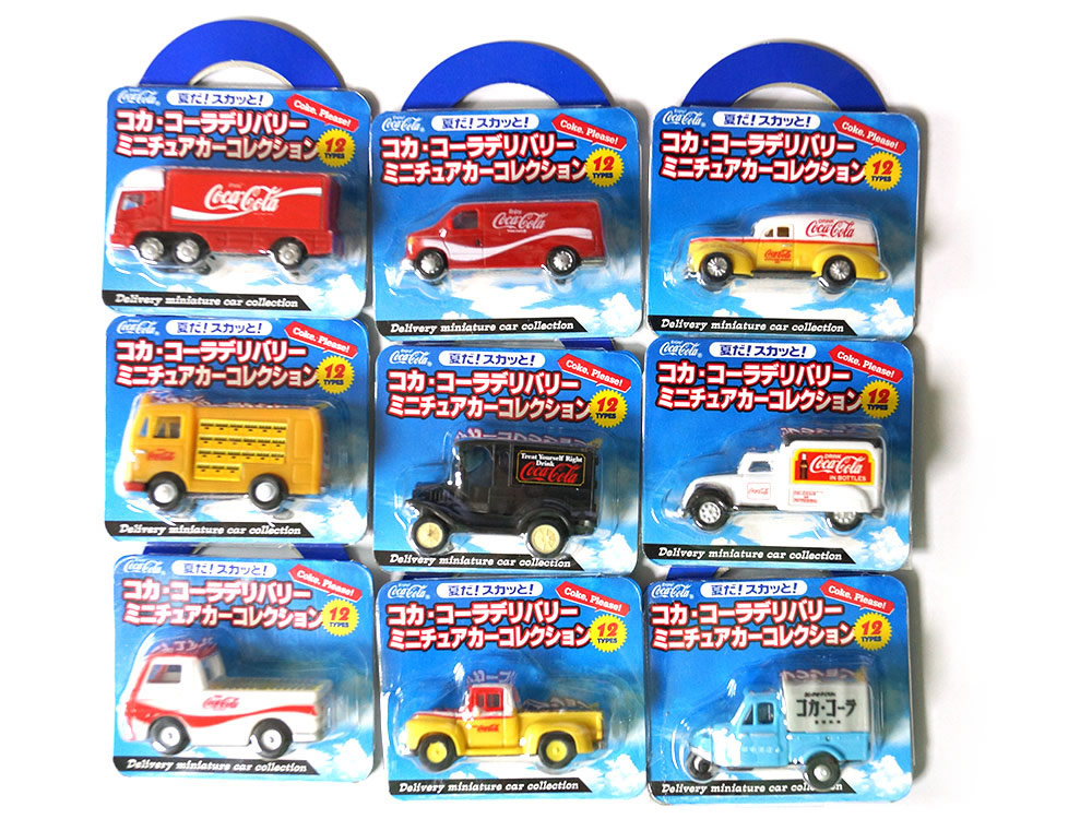 通常 1本タイプ コカコーラ 車 クラシックカー ミニカー 1/24 レプリカ