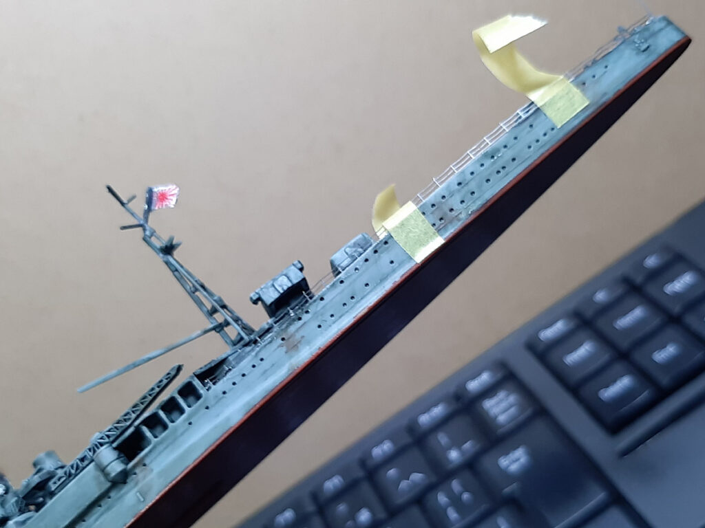 手すりを取り付け