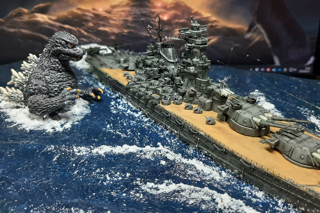 ゴジラと戦艦大和